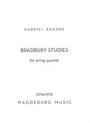 Bradbury Studies : For String Quartet (2014-2015).