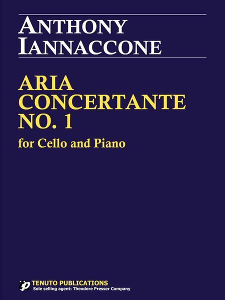 Aria Concertante No. 1 : For Cello and Piano.