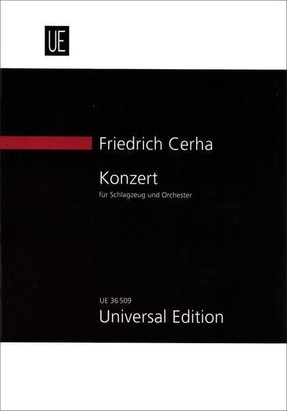 Konzert : Für Schlagzeug und Orchester (2007/2008).