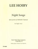 Night Songs (Four Poems Of Adelaide Crapsey) : For High Voice and Piano.