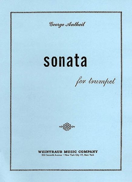 Sonata : For Trumpet and Piano.