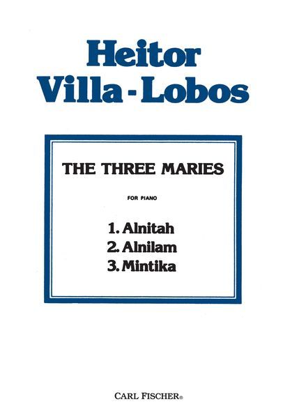 Three Maries (Tres Marias) : For Piano.