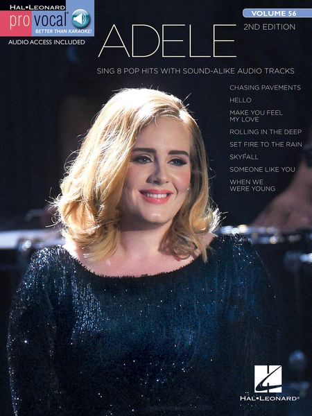 Adele : Sing 8 Pop Hits With Sound-Alike Audio Tracks - 2nd Edition.
