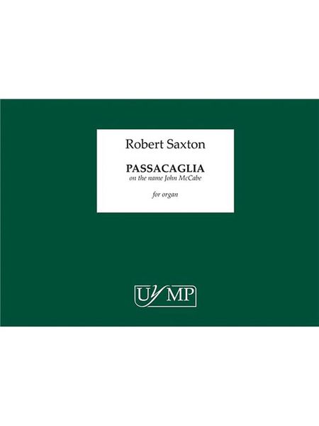Passacaglia On The Name John McCabe : For Solo Organ (2015).