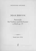 Serenade, Op. 75 : Für Violine und Orchester.