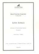 Love Songs - Settings To Texts by Sara Teasdale, Vol. 2 : For High Voice and Piano.