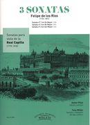 3 Sonatas : Por Viola Y Bajo Continuo / edited by Ashan Pillai.