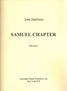 Samuel Chapter : For Voice, Flute, Clarinet, Viola, Cello, Piano & Percussion (1978).