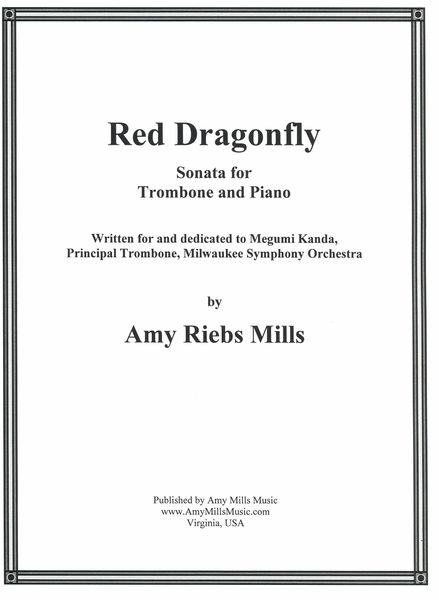 Red Dragonfly : Sonata For Trombone and Piano.