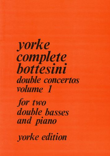 Double Concertos, Vol. 1 : For Two Double Basses & Piano.