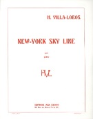 New York Sky Line (1939) : For Piano.