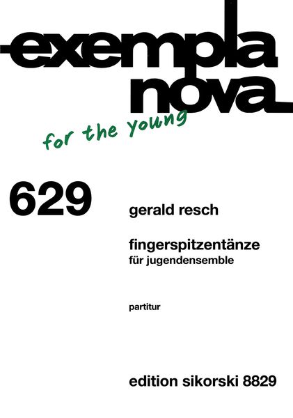 Fingerspitzentänze : Für Jugendensemble (2013/14).