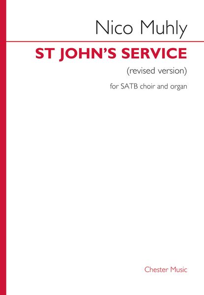 Third Service (Magnificat & Nunc Dimittis) : For SATB Choir and Organ (2016).