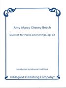 Quintet In F Sharp Minor, Op. 67 : For 2 Violins, Viola, Violoncello and Piano.