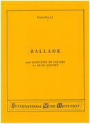Ballade : For Brass Quintet.