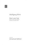 Dort Wie Hier - Zyklus Aus Einem Heine-Gedicht : Für Bariton und Klavier (2015).
