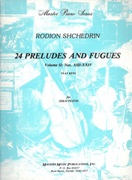 24 Preludes and Fugues, Vol. 2 (Nos. XIII-XXIV) - Flat Keys : For Piano.