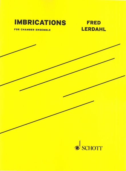 Imbrications : For Chamber Ensemble (2001).