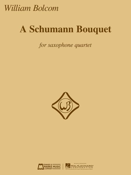 Schumann Bouquet : For Saxophone Quartet (2015).