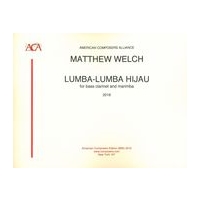 Lumba-Lumba Hijau : For Bass Clarinet and Marimba (2015).