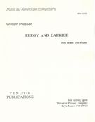 Elegy and Caprice : For Horn & Piano.