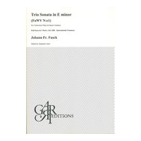 Trio Sonata In E Minor (FaWV :N:E1) : For 2 Transverse Flutes and Basso Continuo.