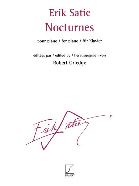 Nocturnes : Pour Piano / edited by Robert Orledge.