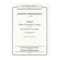Trio In F Major : For Two Oboes and Cor Anglais (Special Import).