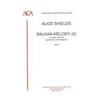 Balkan Melody : For Wind Quartet (2015).