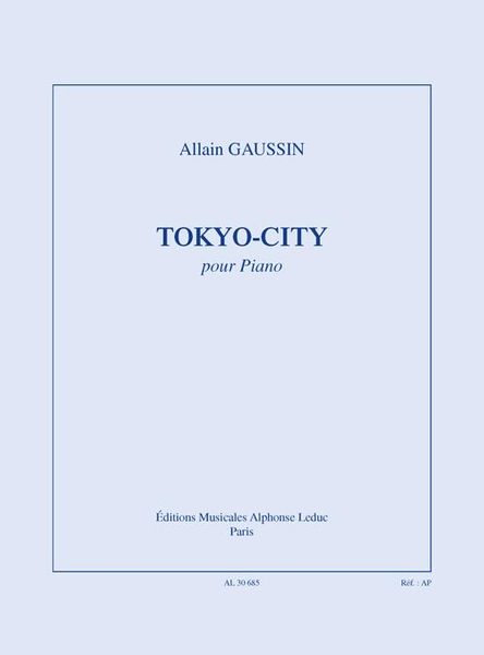 Tokyo-City : Pour Piano.