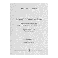 Six Symphonies From The Printing by Ranieri Del Vivo / edited by Daniel Freeman.