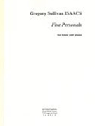 Five Personals : For Tenor and Piano.