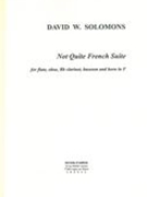 Not Quite French Suite : For Wind Quintet.