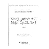 String Quartet In C Major, Op. 21 No. 1 / edited by Nancy November.