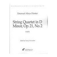 String Quartet In D Minor, Op. 21 No. 2 / edited by Nancy November.