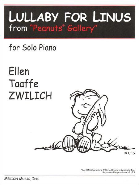Lullaby For Linus, From Peanut's Gallery : For Piano.