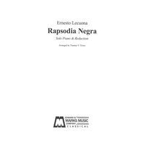 Rapsodia Negra : For Piano and Orchestra - reduction For 2 Pianos / arranged by Thomas Tirino.