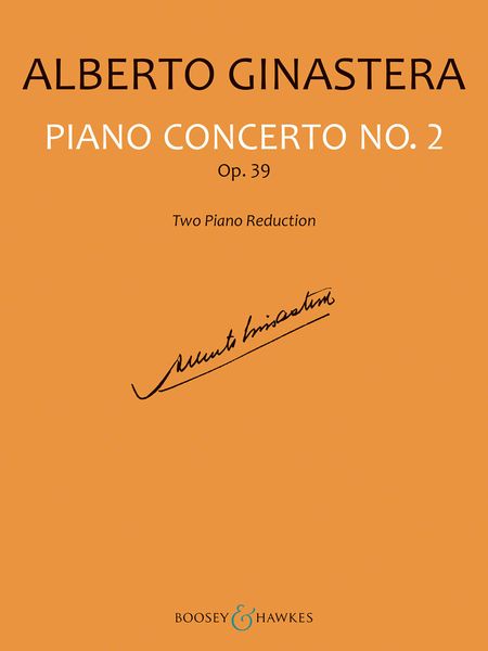 Piano Concerto No. 2, Op. 39 : For Two Pianos, Four Hands / edited by Barbara Nissman.