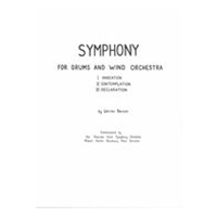 Symphony : For Drums and Wind Orchestra (1962).