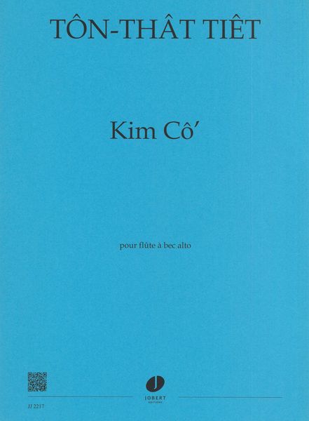 Kim Cô' : Pour Flute A Bec Alto Solo (1988).