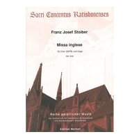 Missa Inglese : Für Chor (SATB) und Orgel.