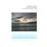 Nocturne In D Flat Major : For Two Flutes and Piano Or Harp / arranged by Kathryn Cernauskas.