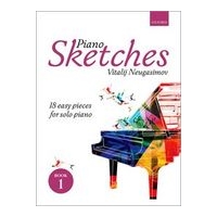 Piano Sketches, Book 1 : 18 Easy Pieces For Solo Piano.