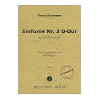 Sinfonie Nr. 3 D-Dur, Op. 62 (Padrta I:3) / edited by Bert Hagels.