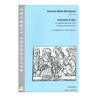 Concerto C-Dur : Für Sopranblockflöte Oder Oboe, 2 Violinen & Basso Continuo / Ed. Peter Thalheimer.