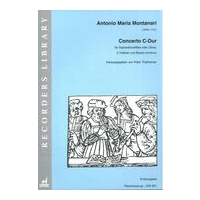 Concerto C-Dur : Für Sopranblockflöte Oder Oboe, 2 Violinen & Basso Continuo / Ed. Peter Thalheimer.