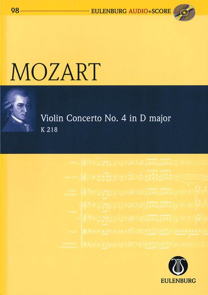 Violin Concerto No. 4 In D Major, K. 218 / edited by Richard Clarke.