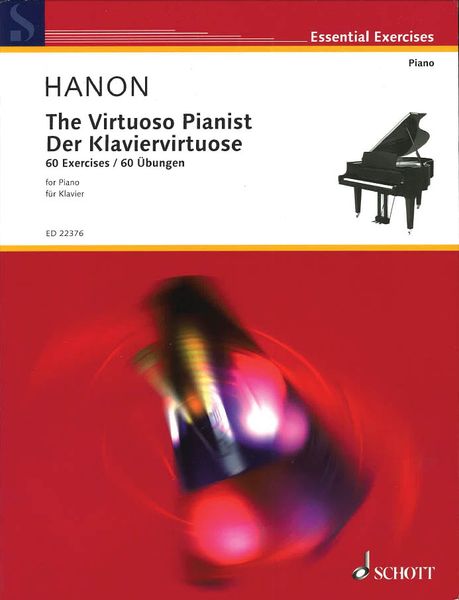 Virtuoso Pianist - 60 Exercises : For Piano / edited by Alphonse Schotte.