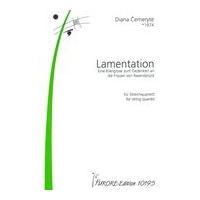 Lamentation - Ein Klangrose Zum Gedenken An Die Frauen In Ravensbrück : Für Streichquartett.