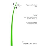 Suite, Op. 60 : Pour Violoncelle Et Piano (2016).